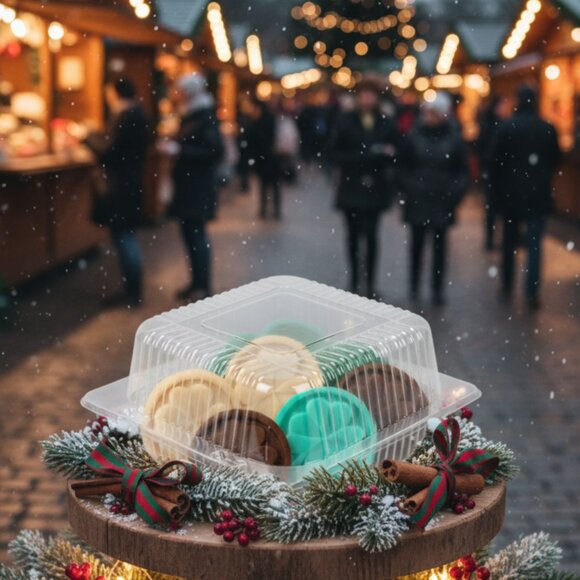 Girl Scout Vanilla, Chocolate & Chocolatey Mint Cookie Scented Soy Wax Melts - Picture 4 of 6